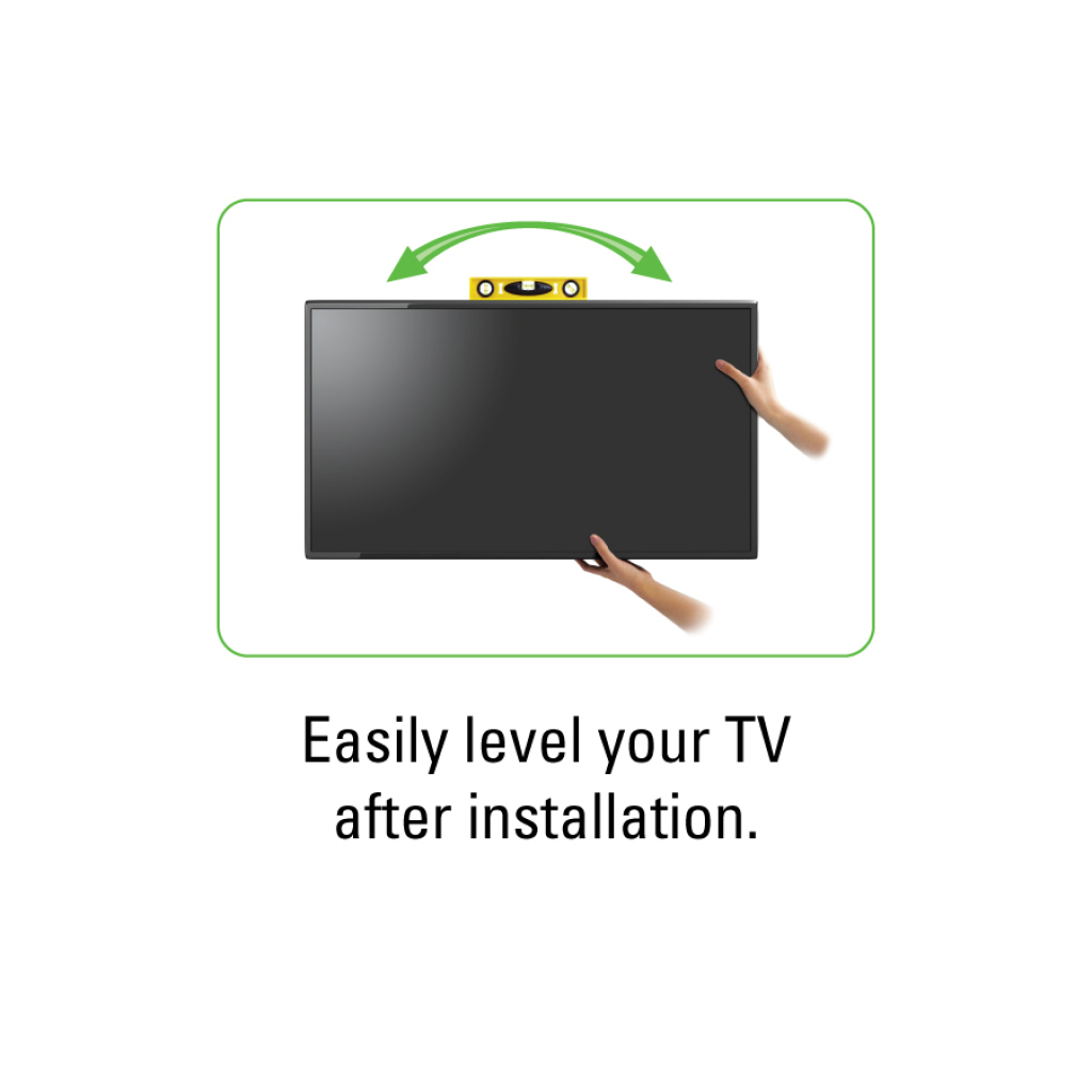 DMF215 Easy level your TV after installation
